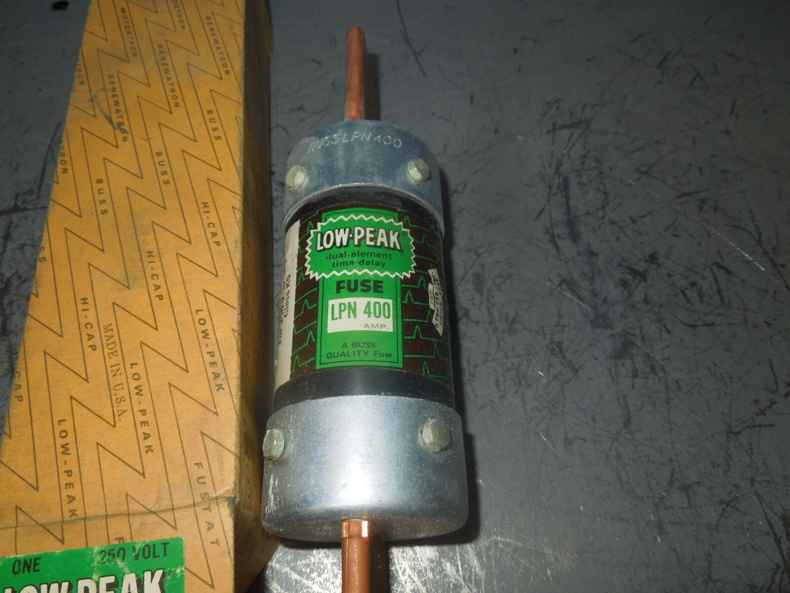 Bussmann Low-Peak LPN-400 400A 240V Fuse New Surplus