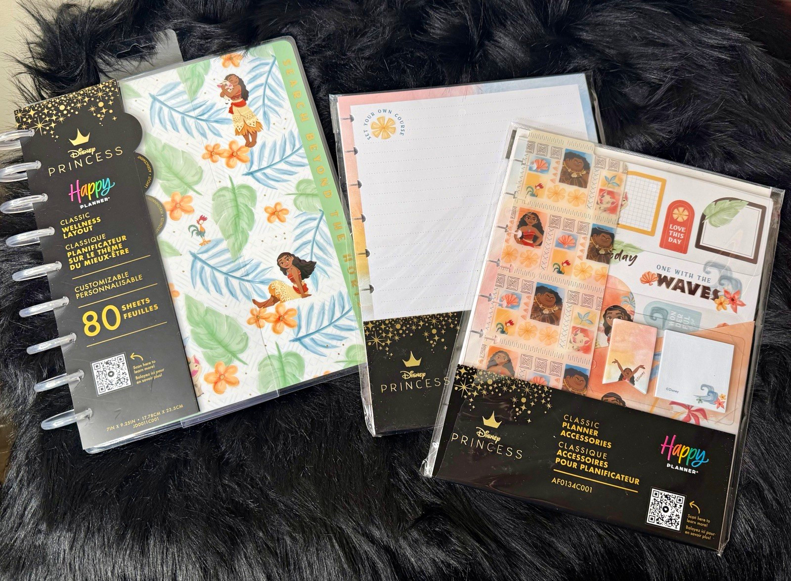 The Happy Planner MOANA Classic Wellness 80 Sheets, 40 FILL SHEETS, ACCESS PACK