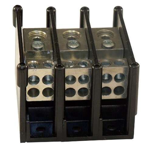 MPDB63133 Alum Pwr-Dist Block 3P