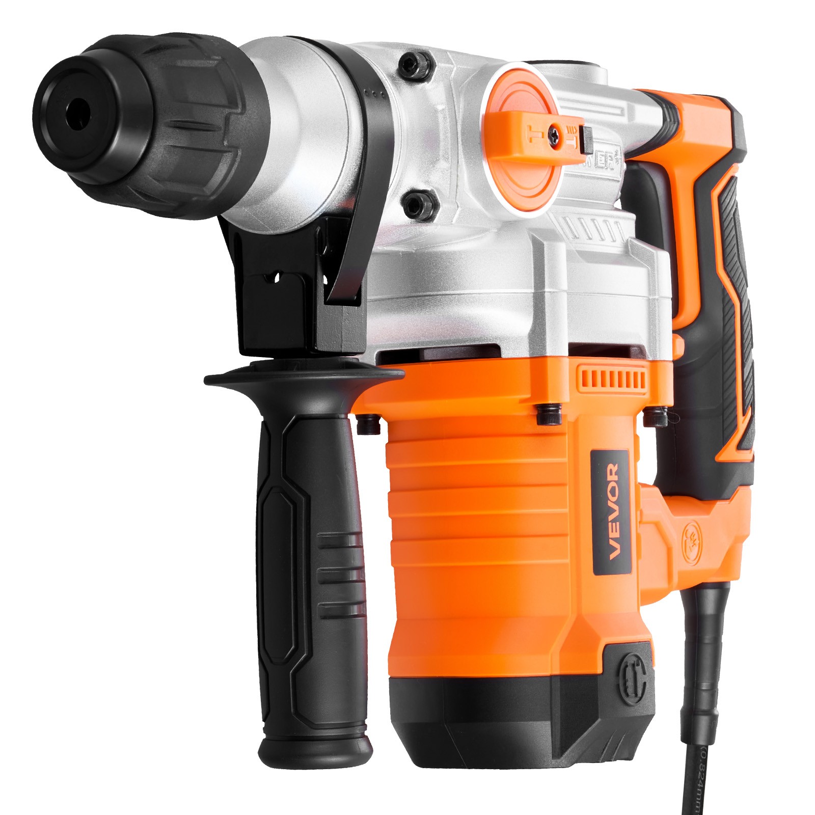 VEVOR Rotary Hammer Drill 1-1/8 in SDS-Plus Electric for Concrete and Masonry