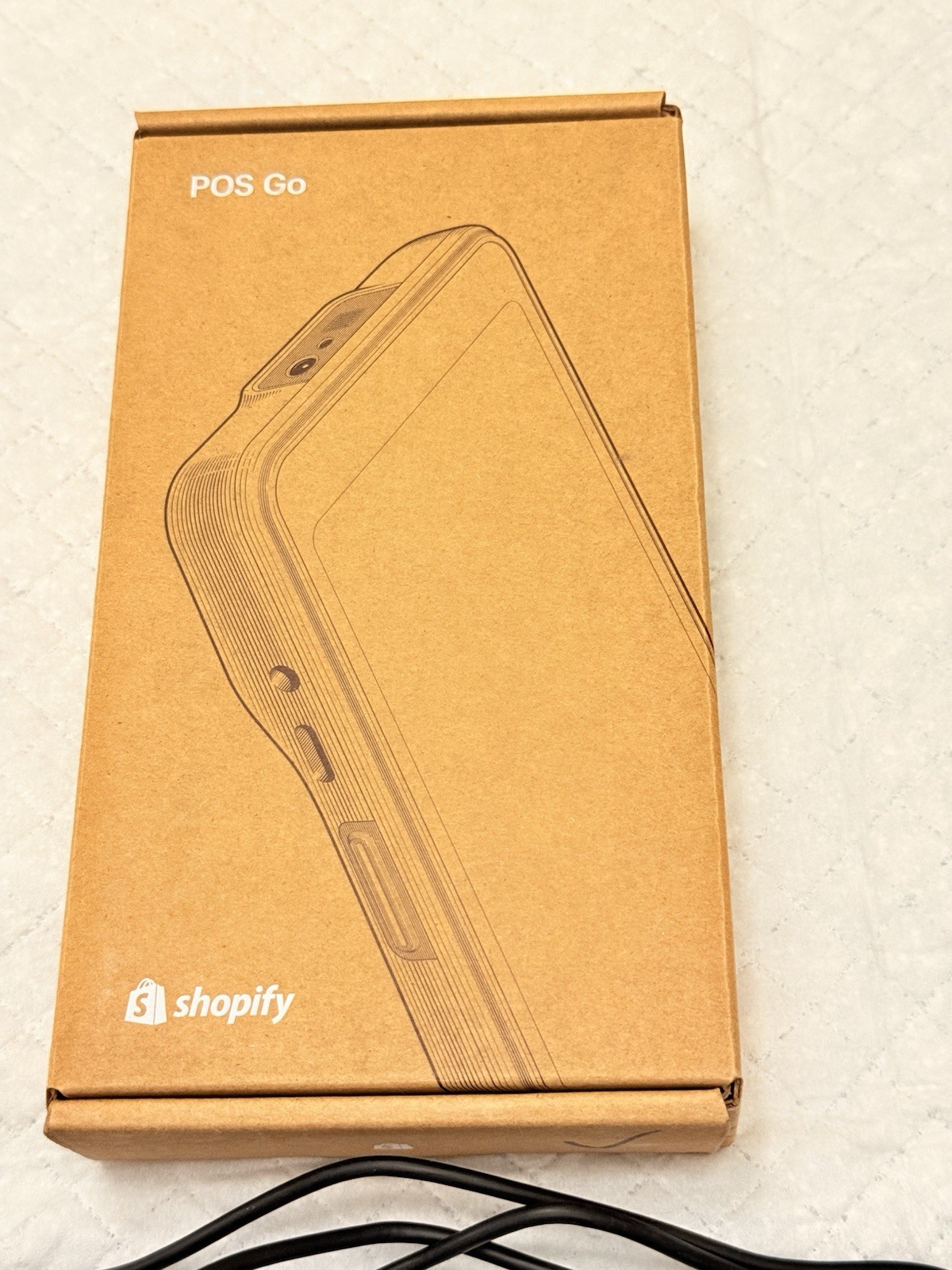 Shopify POS GO S2001 Handheld Portable Card Reader & Barcode Scanner