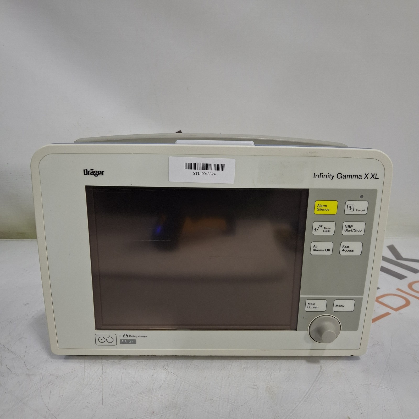 Draeger Medical Infinity Gamma X XL Patient Monitor