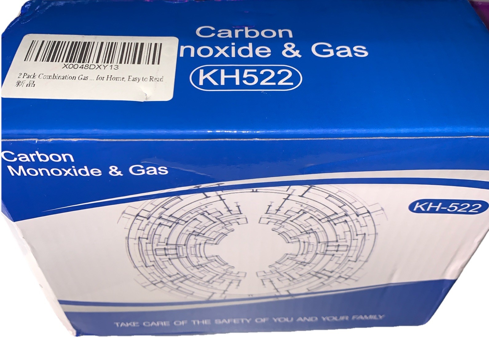 Gas & Carbon Monoxide Detectors-Plug in CO Alarm & Natural Gas Detector-2PACK