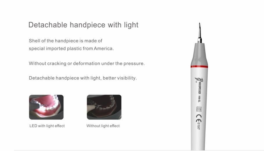 Woodpecker UDS-E LED Dental Ultrasonic Piezo Scaler Scaling Perio Endo USA STOCK