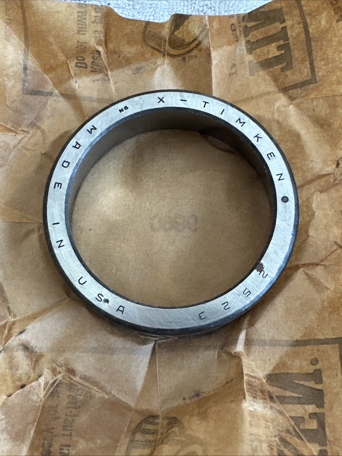 Timken 2523 Taper Roller Bearing Cup NOS New OLd Stock New in box