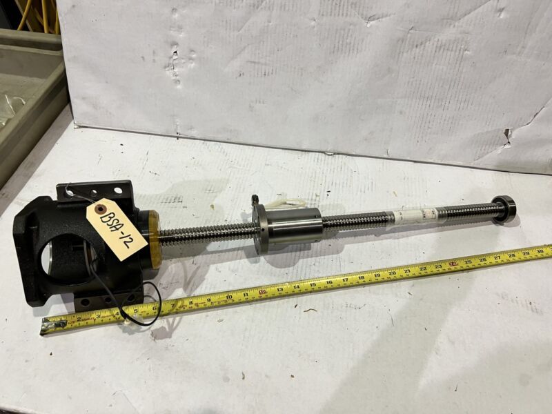 TSUBAKI BALL SCREW ASSY. # LH-0784-3 THD LENGHT: 21.5″ THD dia: 25mm