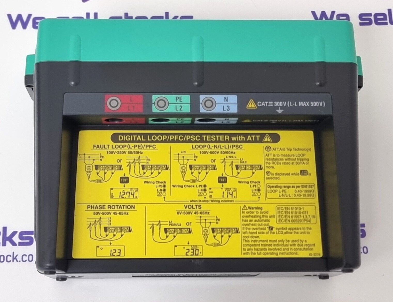 KYORITSU KEW4140 Loop Impedance Tester