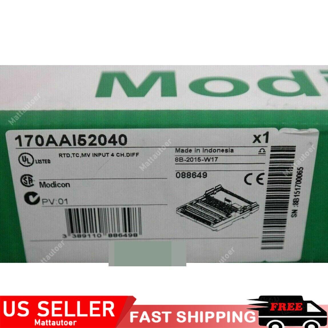 1PC New Schneider 170AAI52040 PLC Analog Input Module Fast Shipping