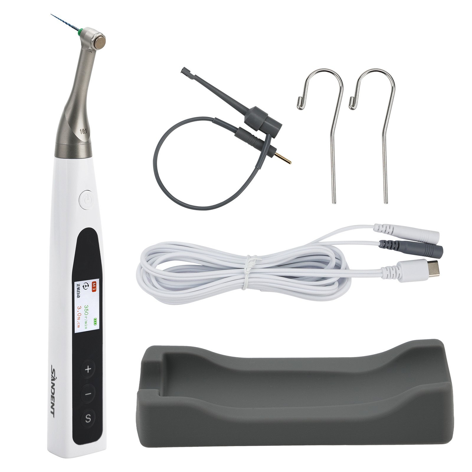 2 in 1 Wireless Dental Endo Motor with Apex Locator Root Canal Treatment SANDENT