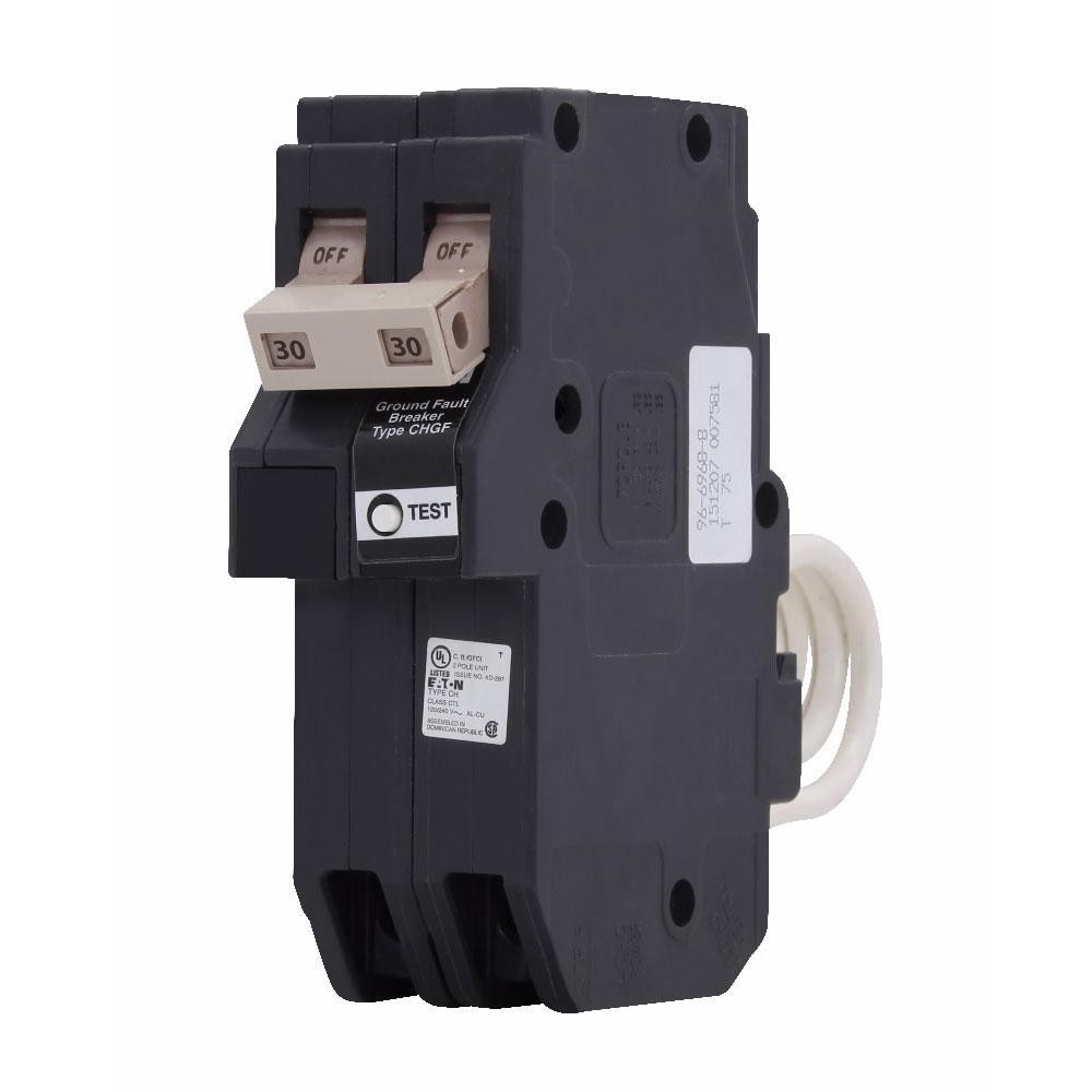 New Eaton 30A GFCI CH230GFT GROUND FAULT circuit Breaker Type CH