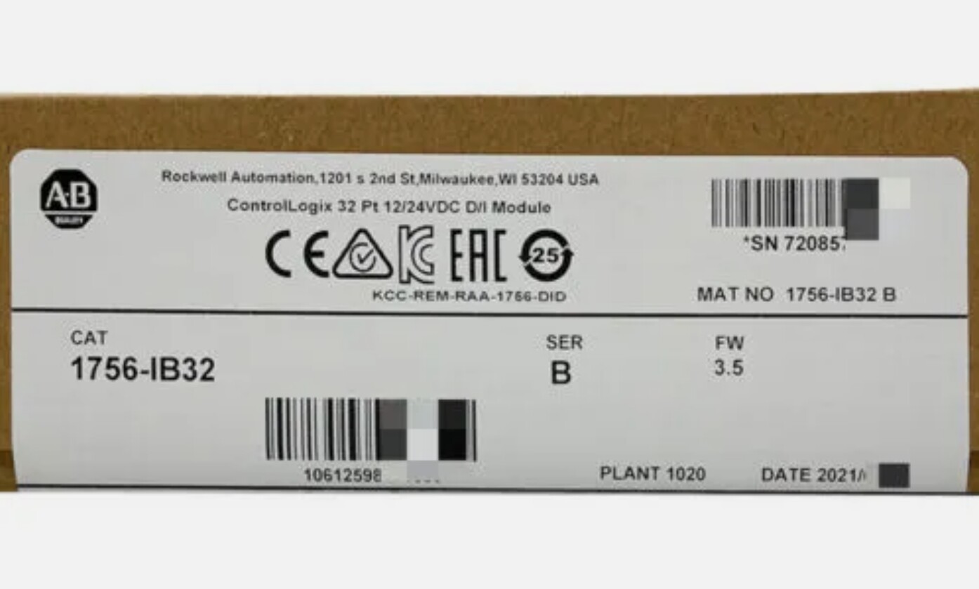New Sealed Allen Bradley 1756-IB32 1756IB32 ControlLogix 32 Pt Module