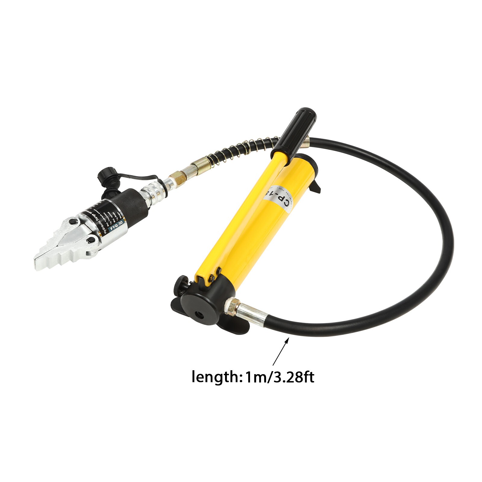 8T Hydraulic Expander Flange Spreader Pipe Repair Tool w/ Manual Hydraulic Pumps