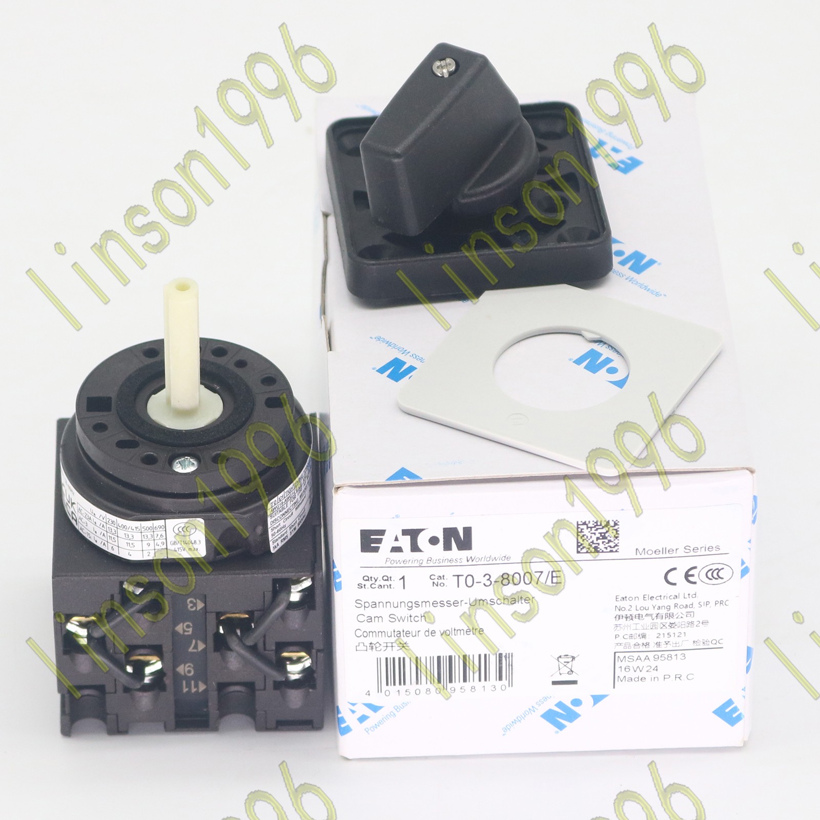 one NEW EATON MOELLER T0-3-8007/E Select switch Free shipping