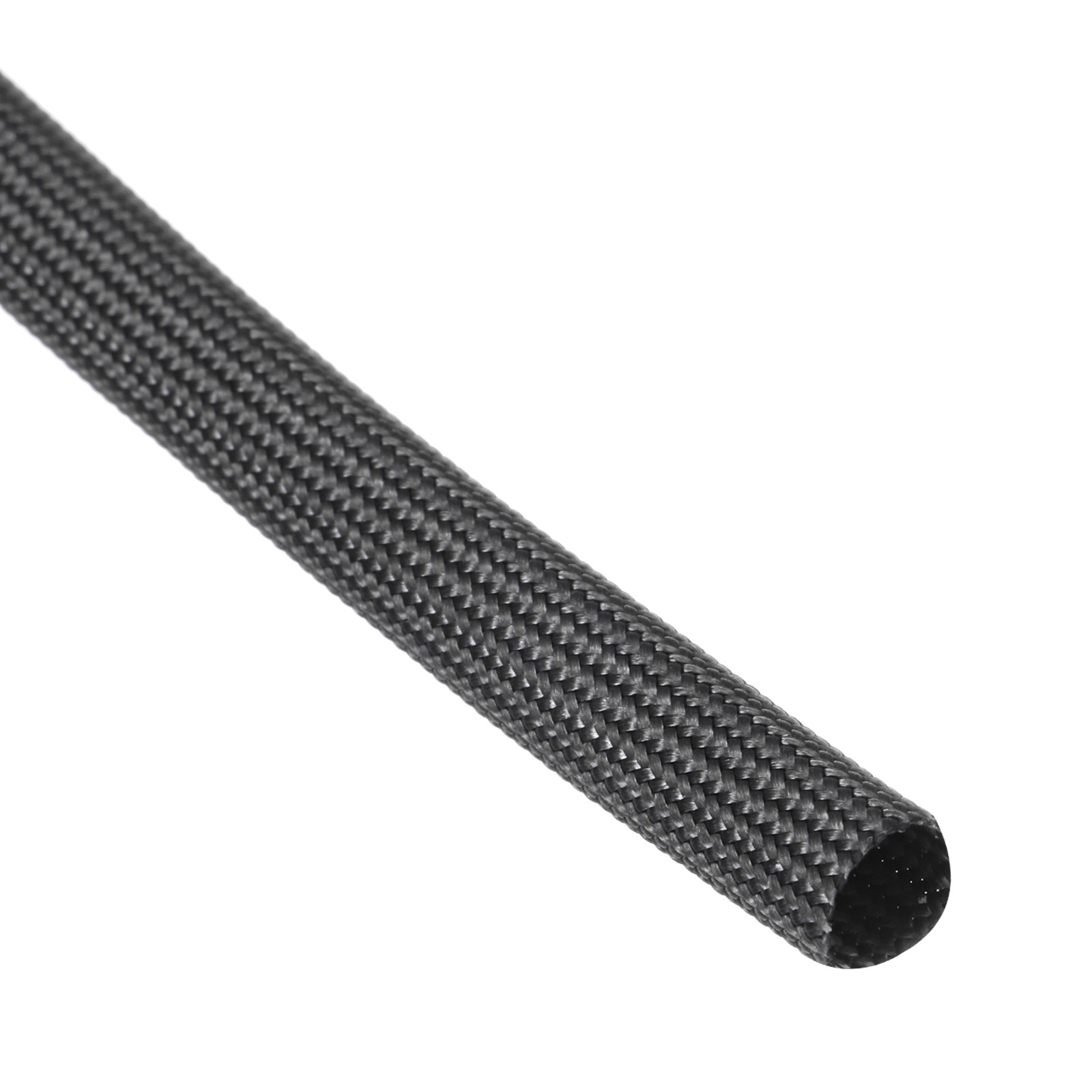 Insulation Cable Protector 9.8Ft 5mm High TEMP Fiberglass Sleeve Black