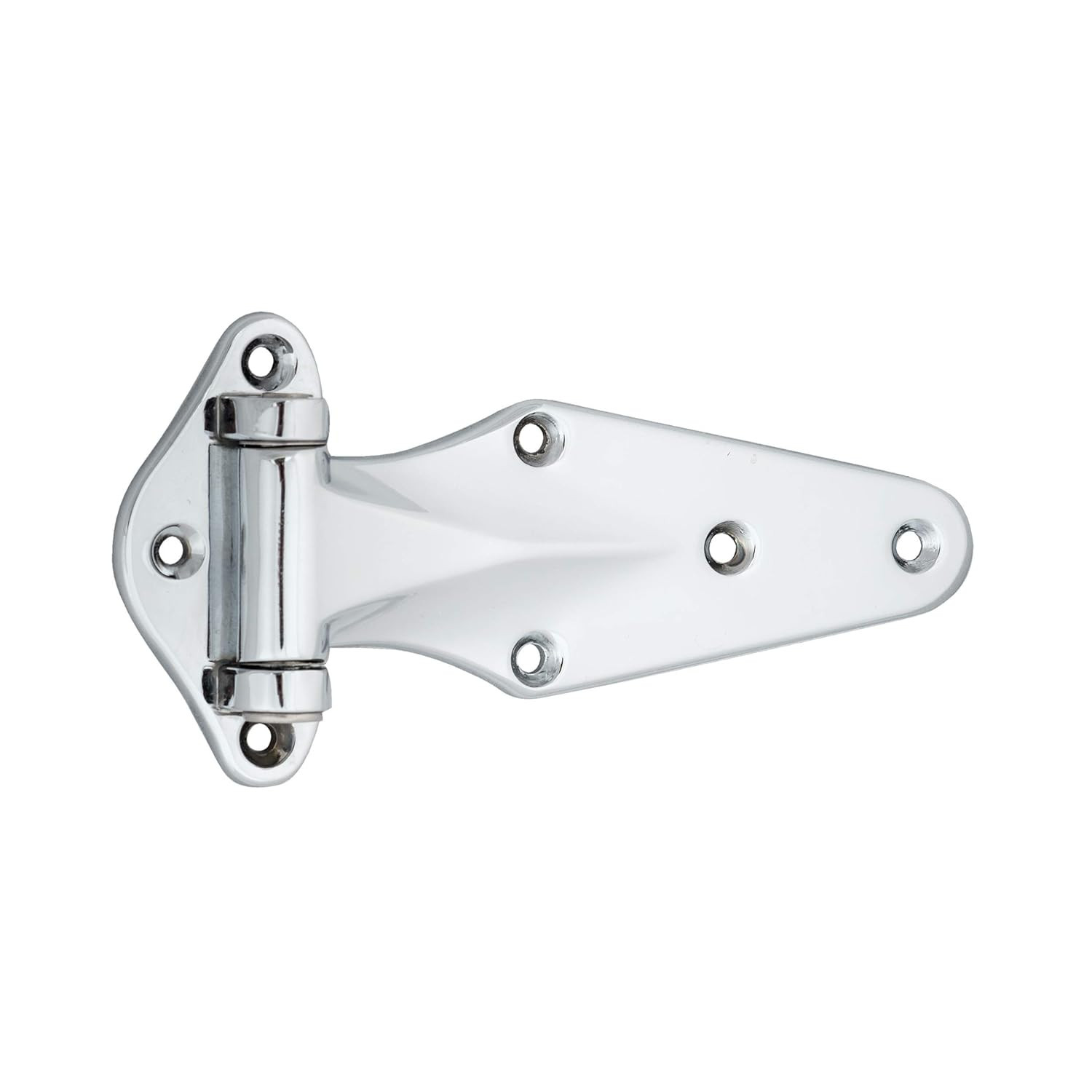 Chrome Narrow Flange Hinge, Right Hand Flush, 11070000004
