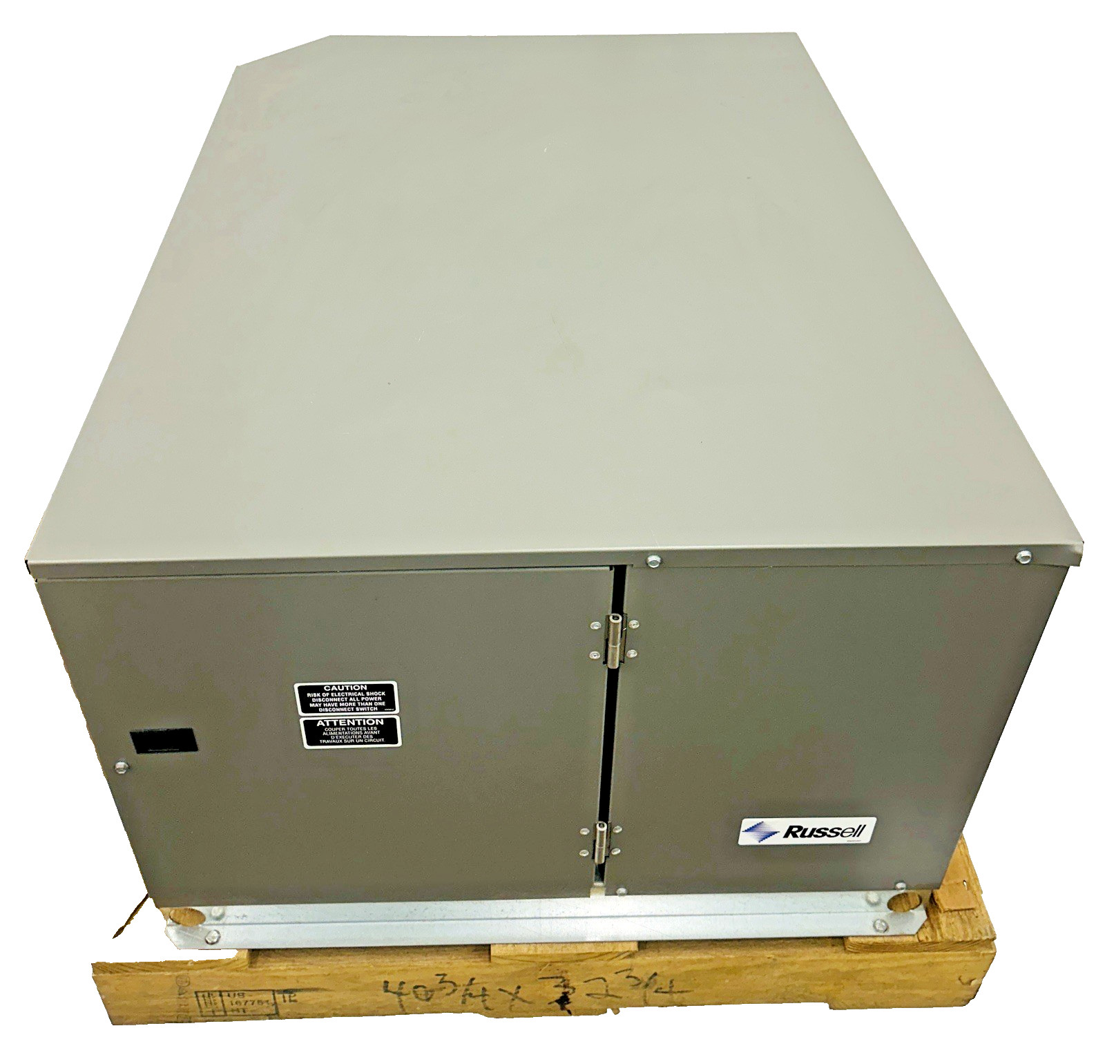 New Russell RFH200E44-EAT 2 HP Outdoor Condenser Unit 208-230 V 3 PH Shipped USA