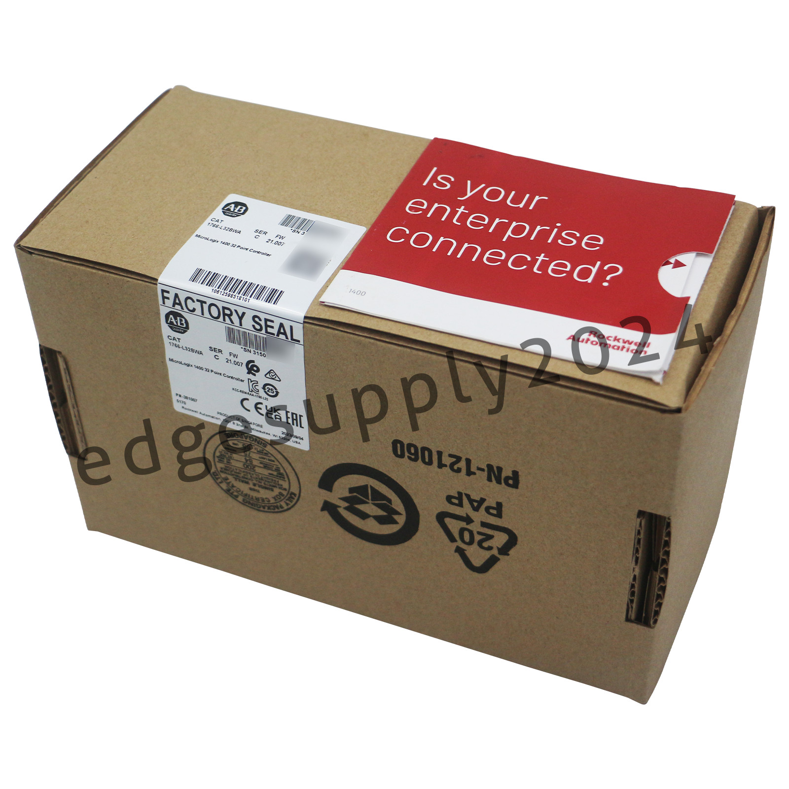 New Allen Bradley 1766-L32BWA MicroLogix 1400 32 Point Controller