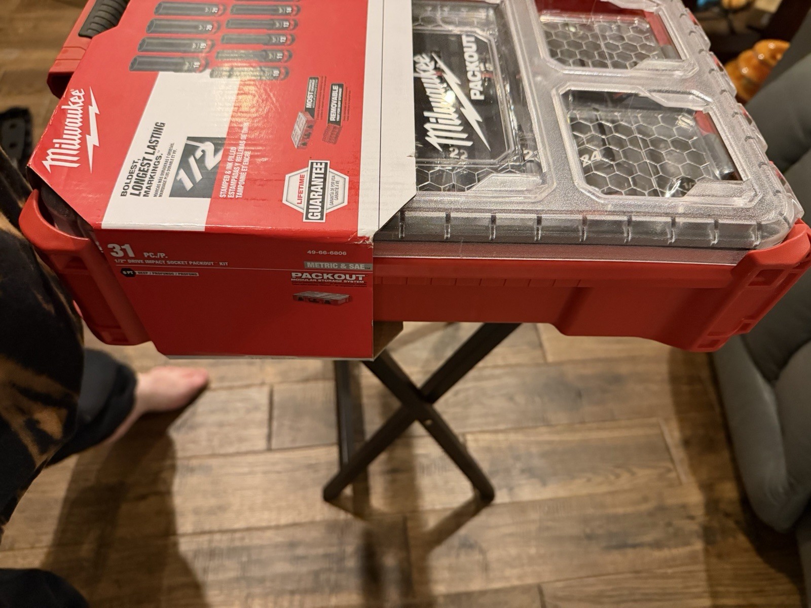 Milwaukee Tool 49-66-6806 Shockwave Impact Duty Socket 1/2 In Dr 31Pc Packout