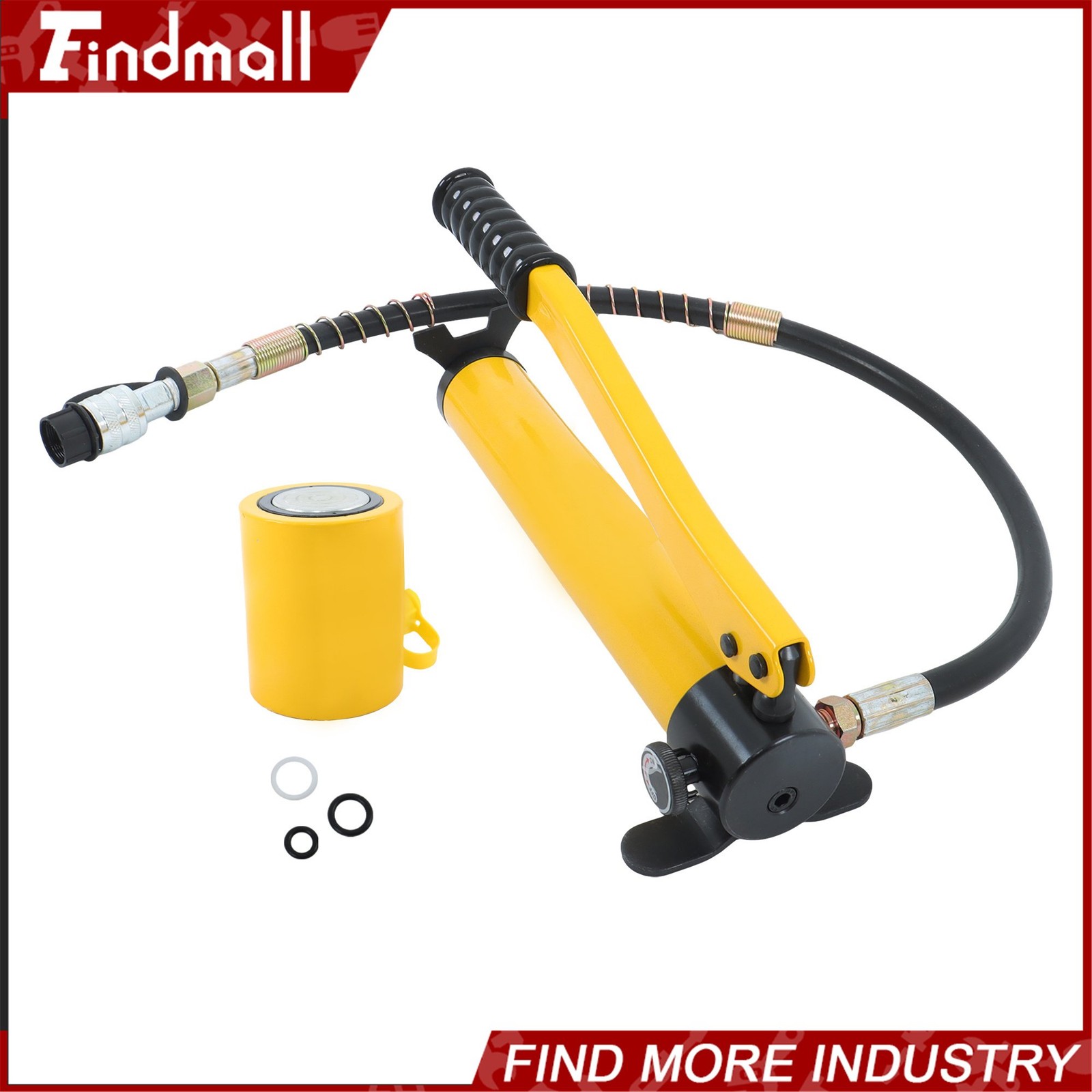 Findmall RSC-2050 CP-180 Hydraulic Hand Pump 20 Ton – Single Acting Portable