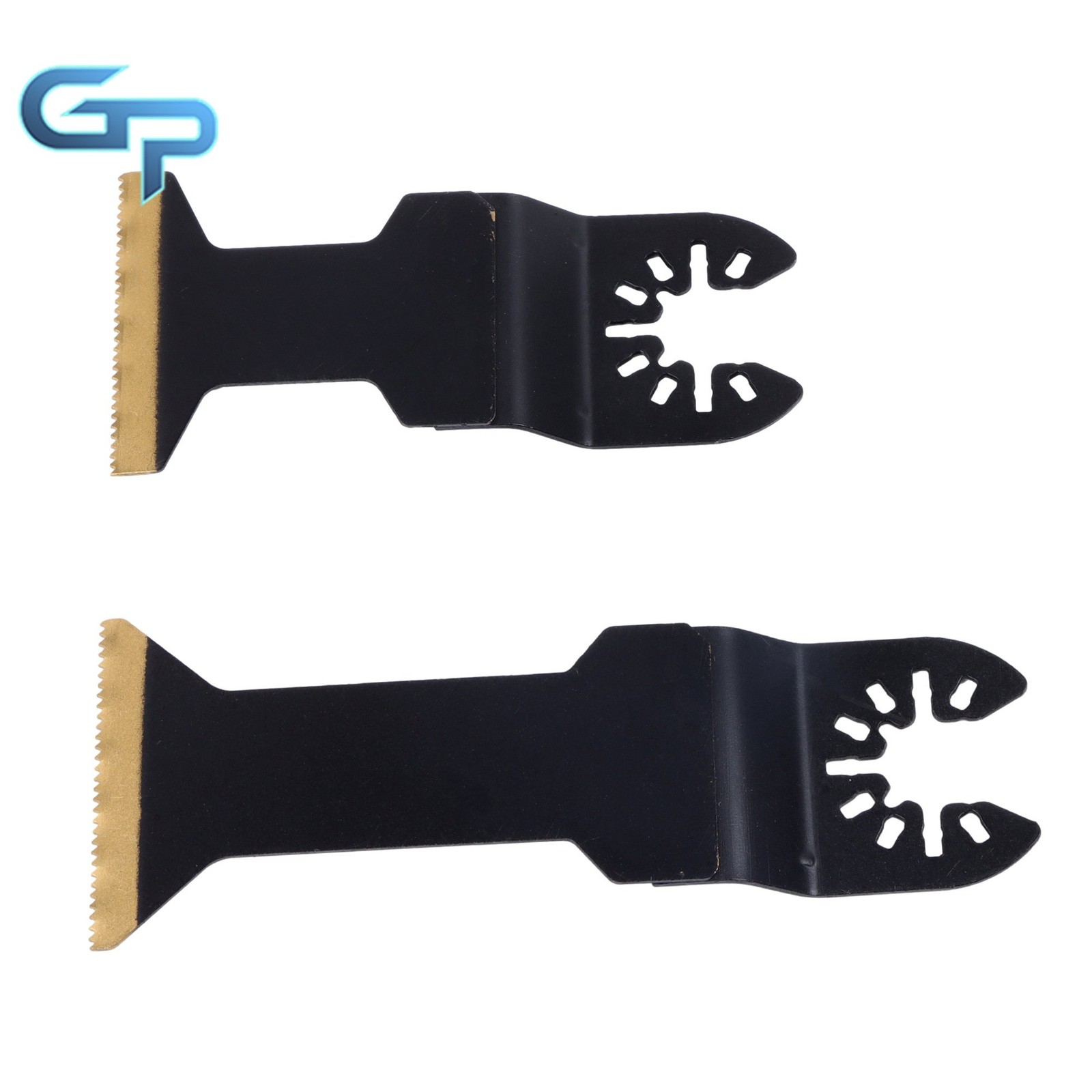 12 Pcs Titanium Metal Cutting Blades Extended Oscillating Saw Blades