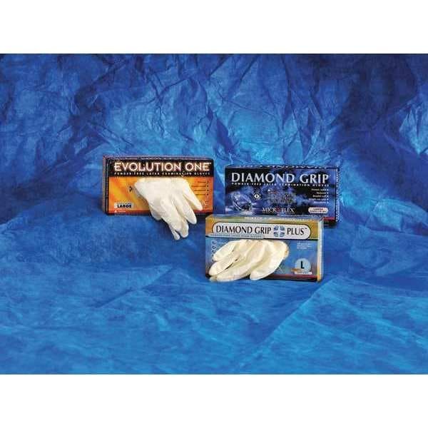 Ansell Ev-2050-L Microflex Evolution One, Latex Disposable Gloves, 5.5 Mil,