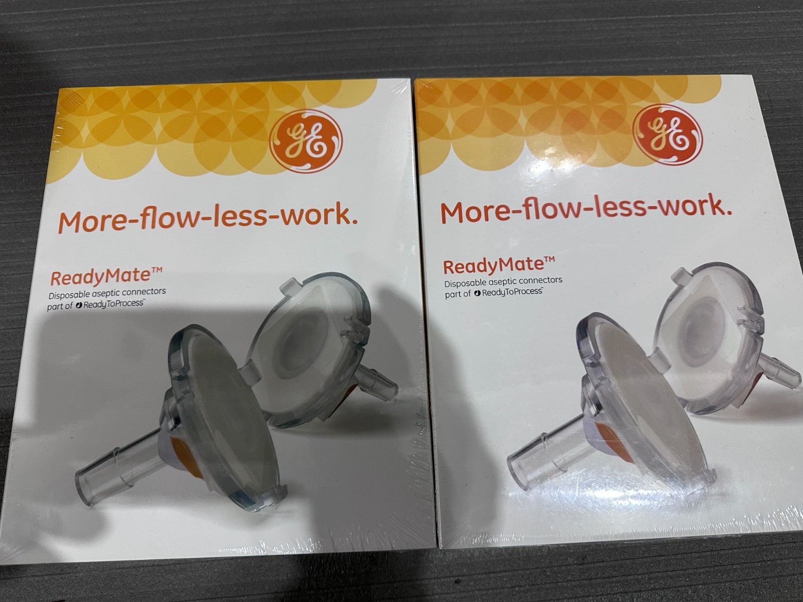 GE ReadyMate Disposable aseptic connectors part of ready to process – NEW SEAL –