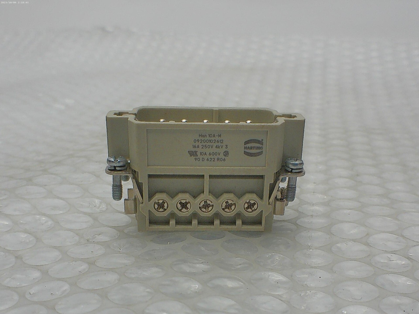 HARTING 09200102612 HAN10A-M CONNECTOR NSNP