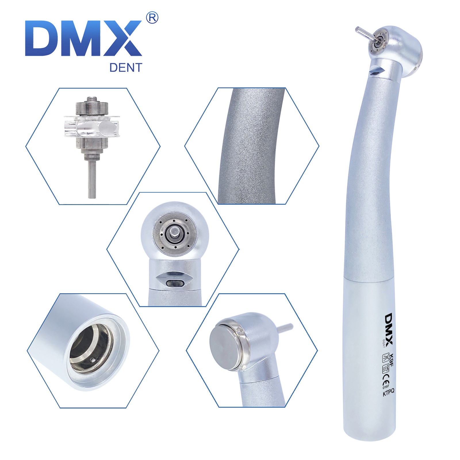 BEING/DMXDENT Dental High Speed Turbine Fiber Optic Handpiece fit KaVo Coupler