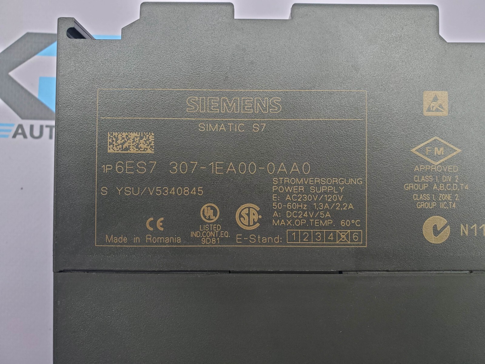 Siemens 6ES7 307-1EA00-0AA0 Simatic S7 PS307