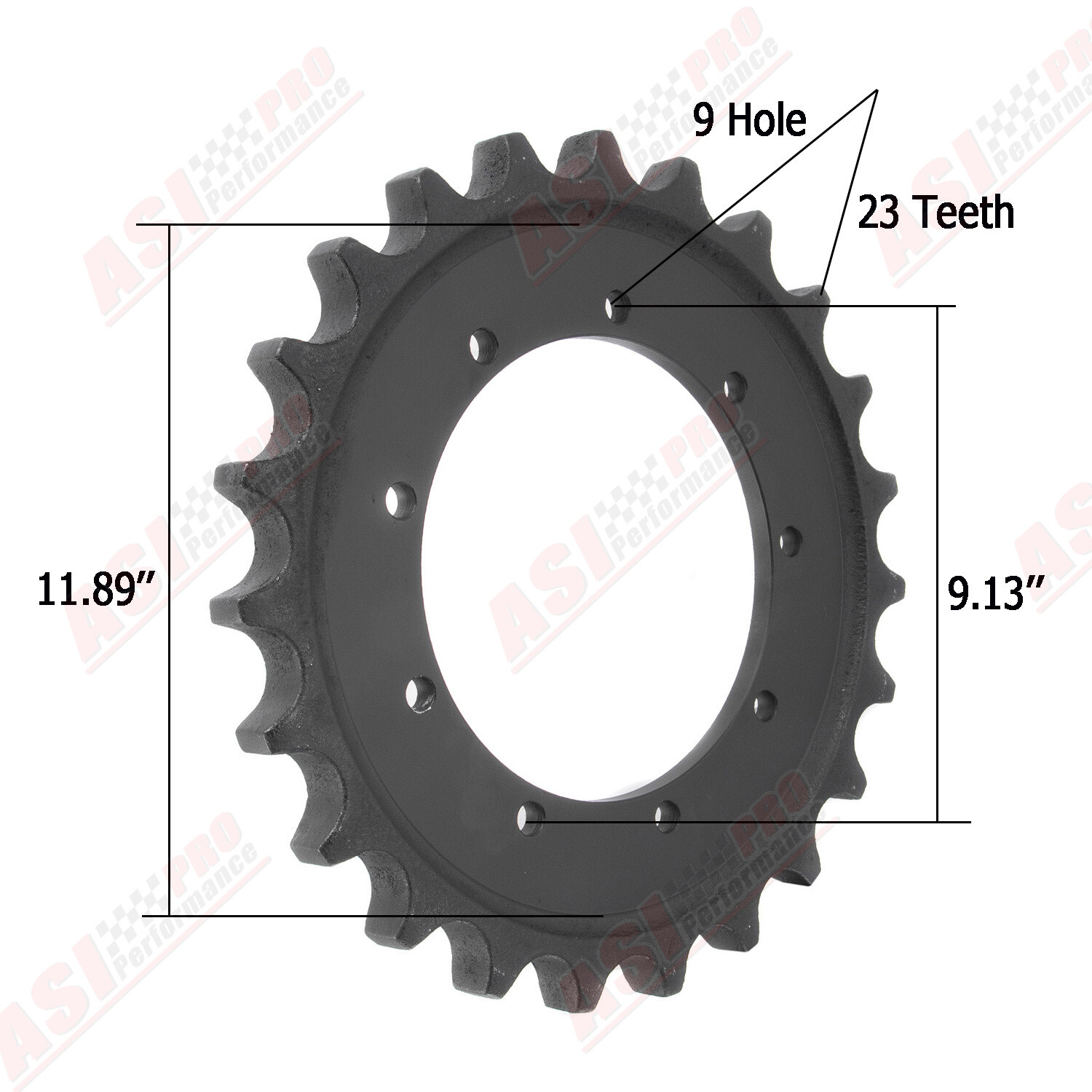 2pcs Drive Sprocket Fit Excavator Kubota KX040-4 KX121-3 KX121-3ST RD118-14433