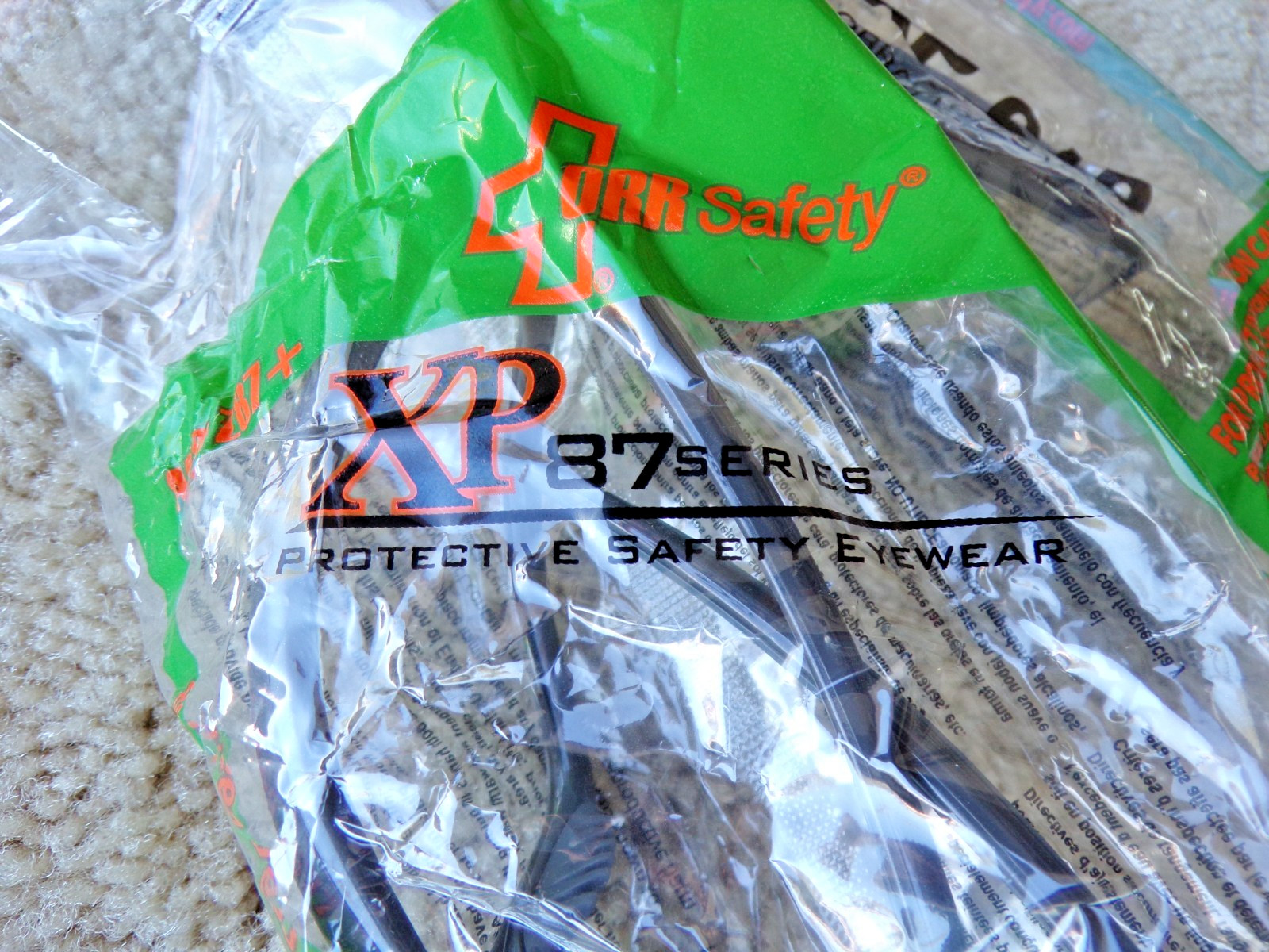 2 pair – ORR Safety Protective Eyewear Glasses XP87 Series XP610 Clear Lens @d5