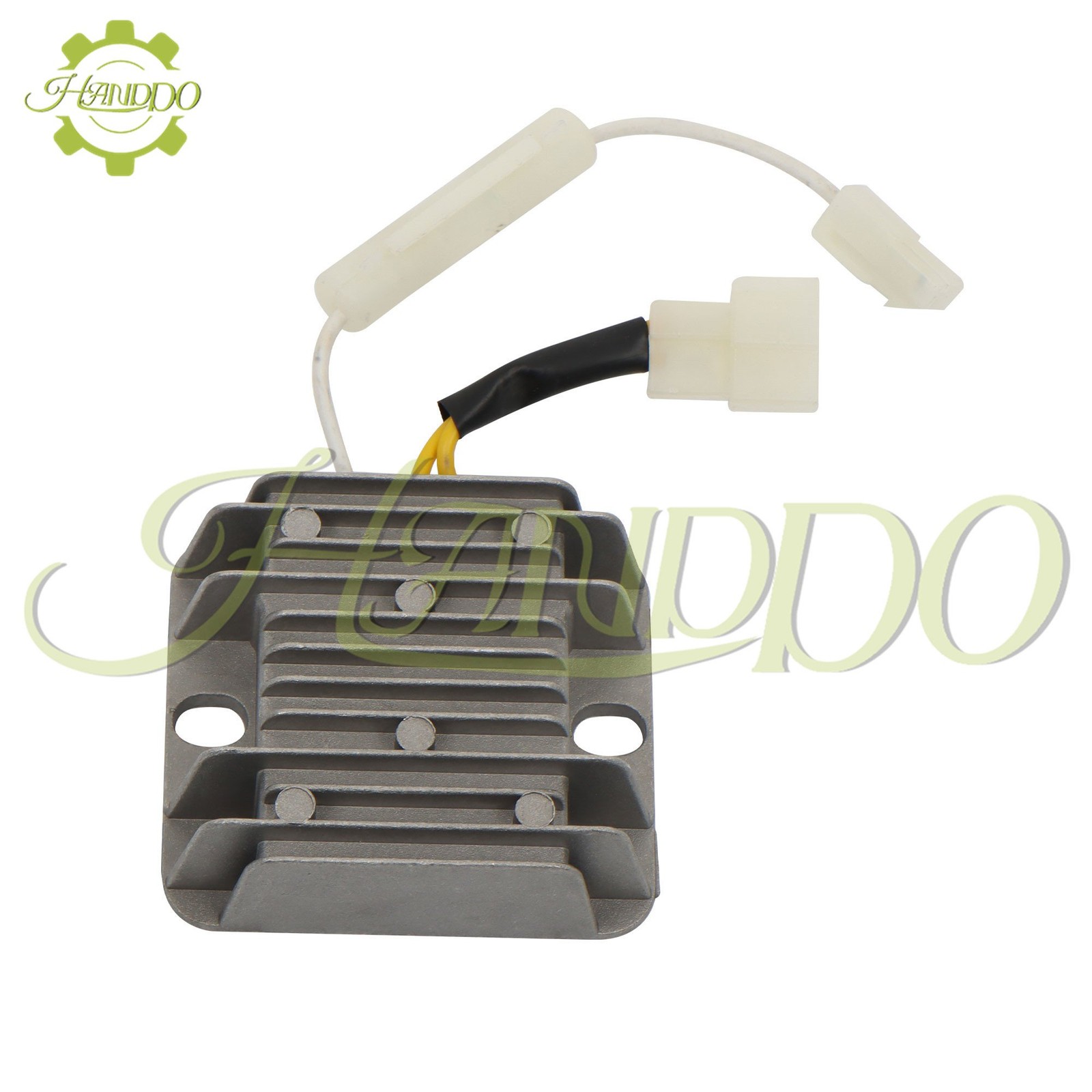 For 186FA 186F L100 Engine Diesel Electric Starter Motor Flywheel Rectifier