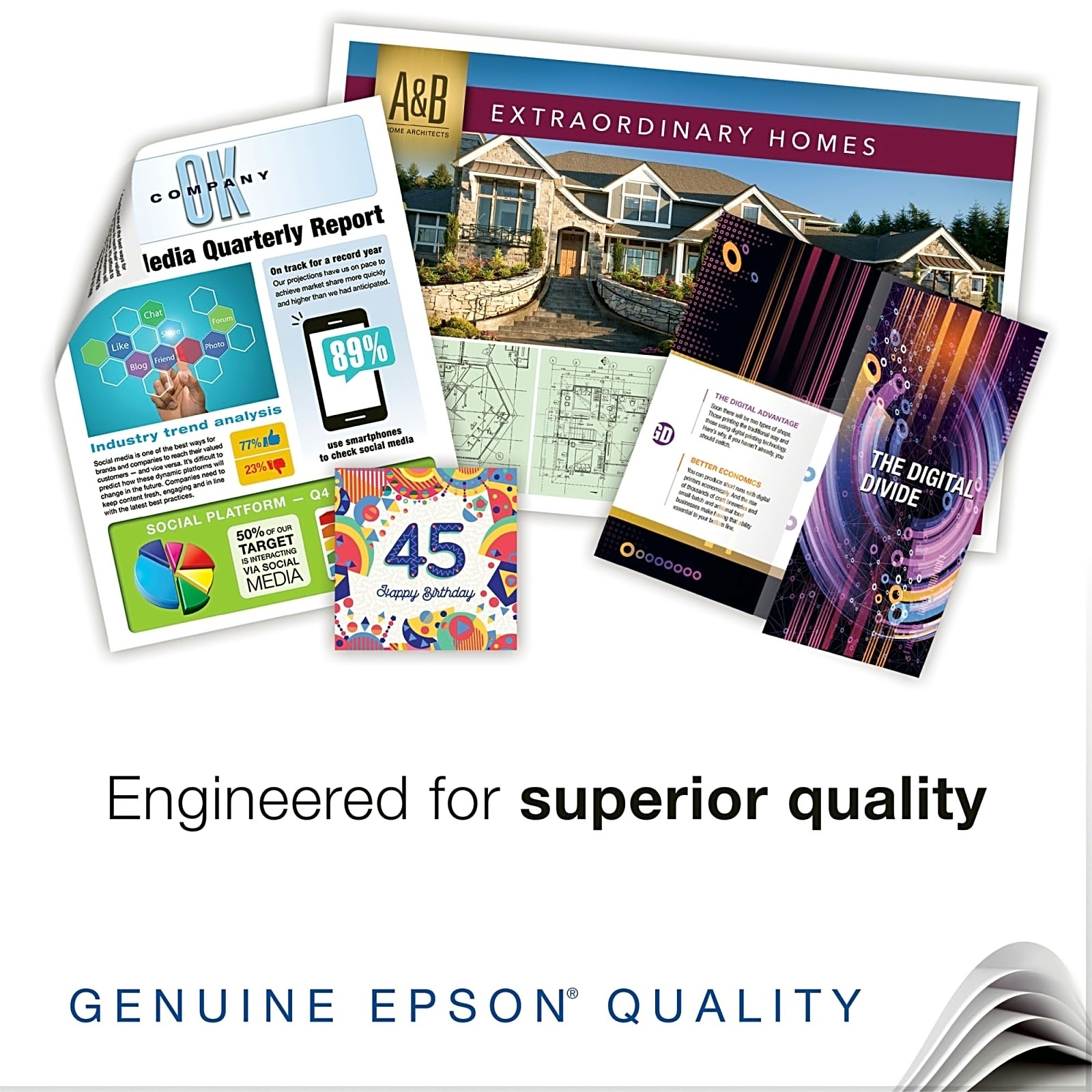 Epson S041405 Ultra Premium Photo Paper Luster 8.5 x 11 in 50 Sheets