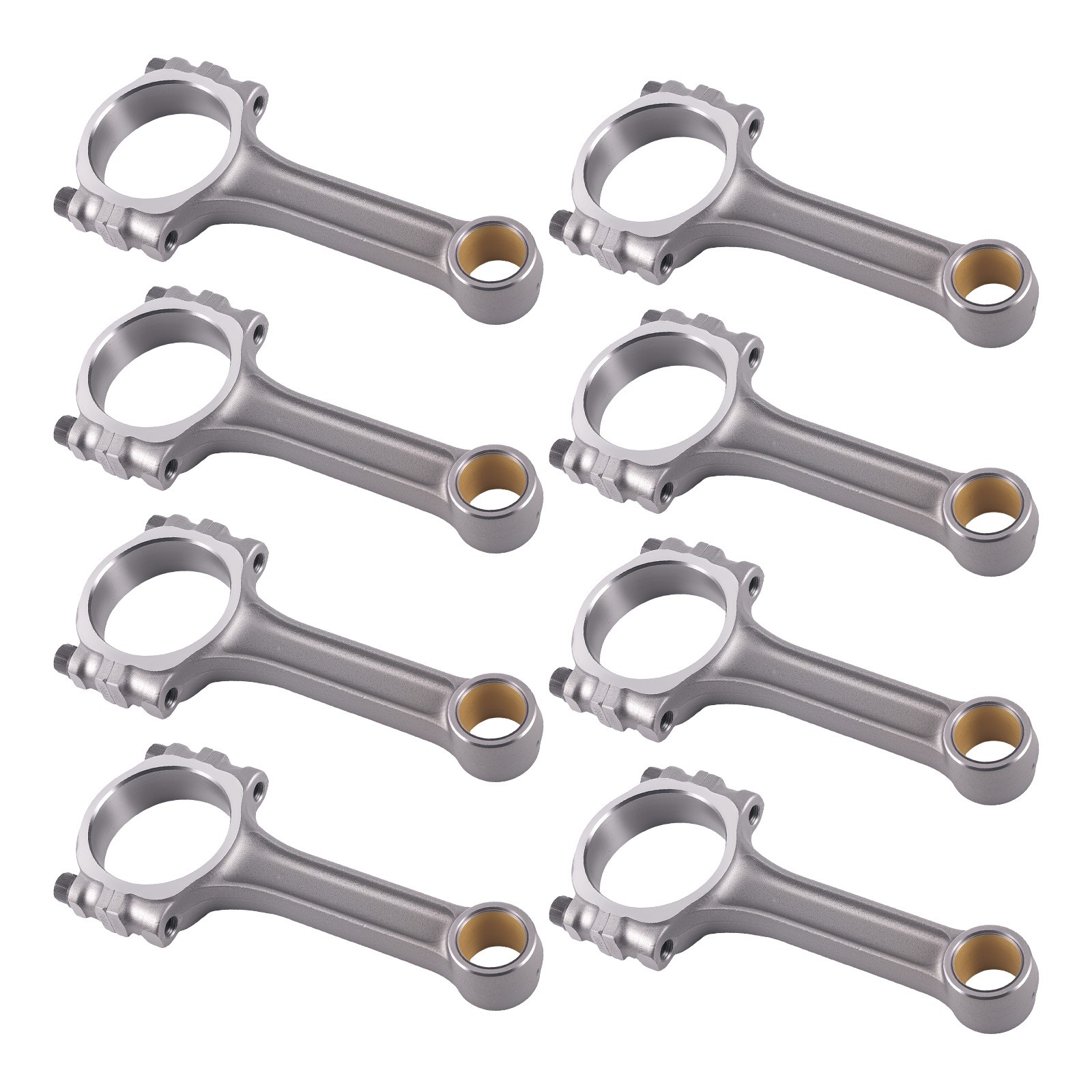 I Beam 5.700″ 2.100″ .927″ Forged 5140 Steel Connecting Rods Chevy SBC 1967-03