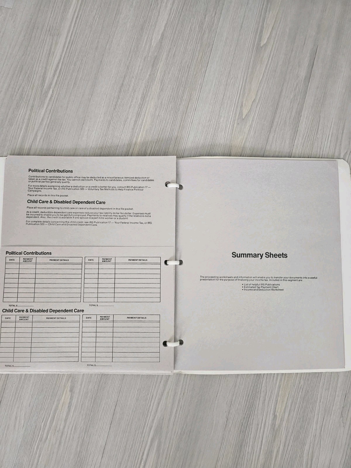 Vintage Mead The System Tax Center Record Unused 1978