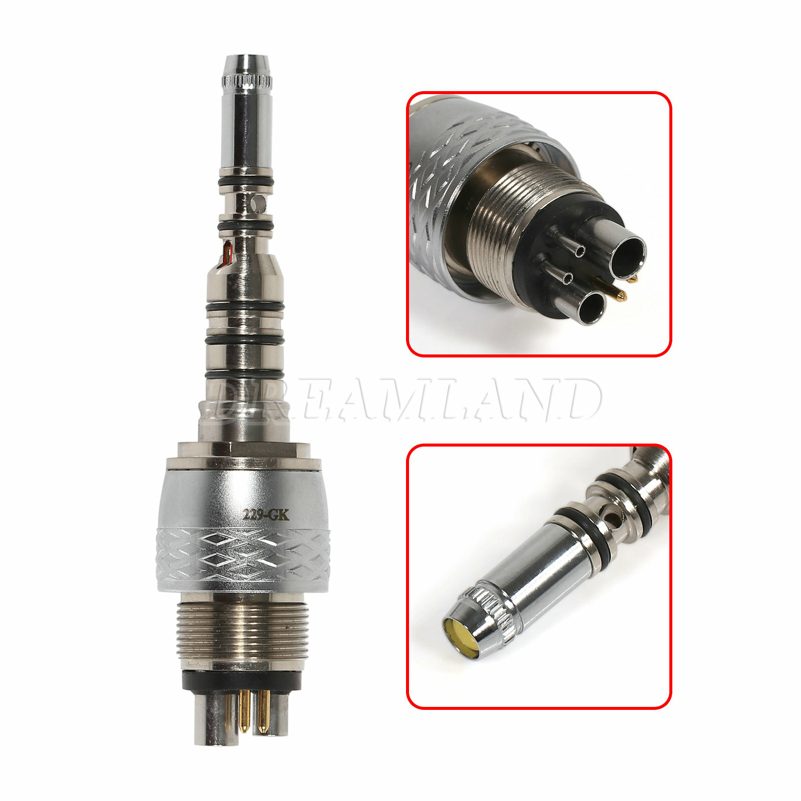COXO YUSENDENT CX207-G Dental Fiber Optic LED High Speed Handpiece Air Turbine