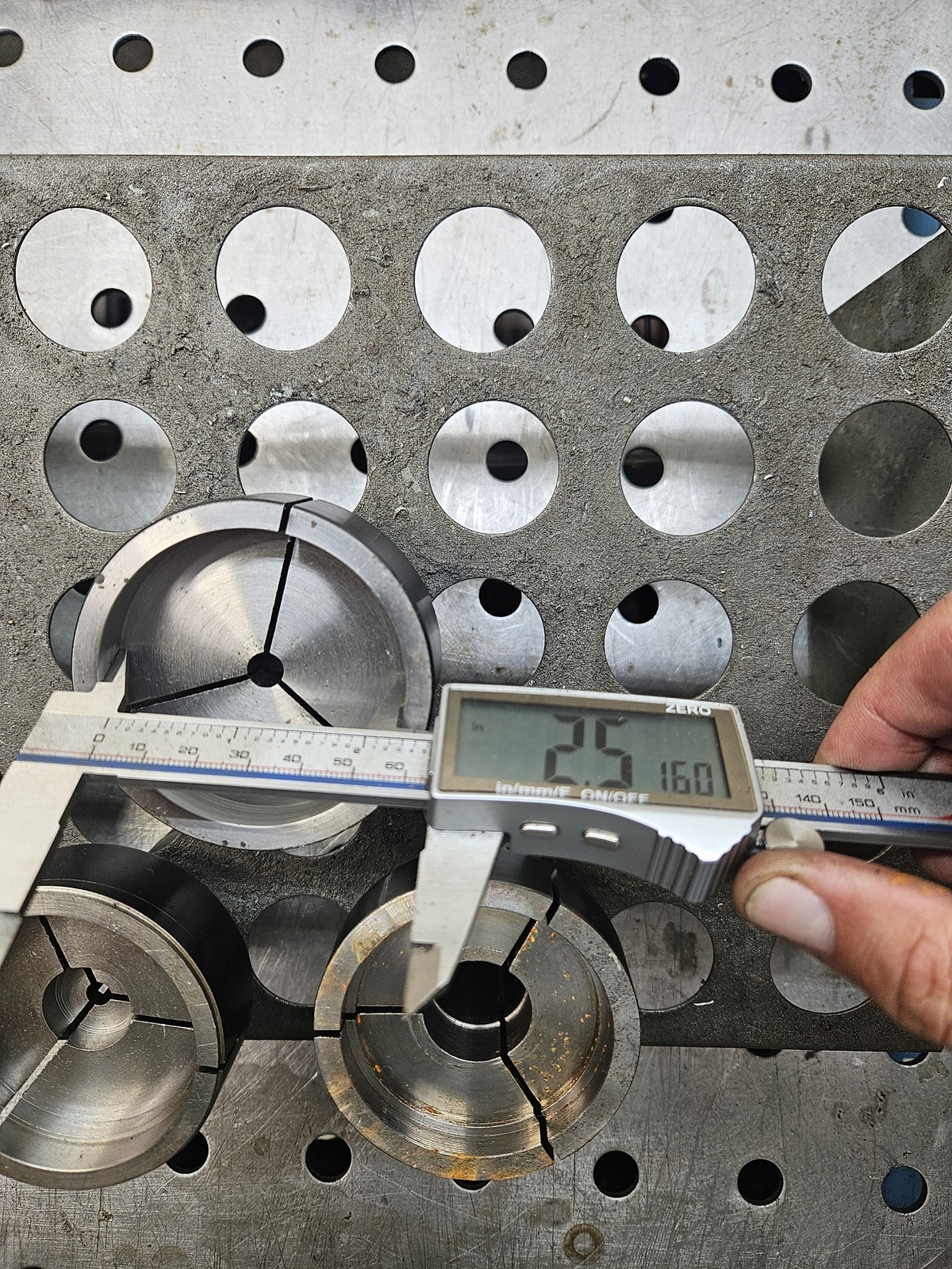 Klutch 3 – Inch 5C Collet, Good Usable Condition for Precision Machining
