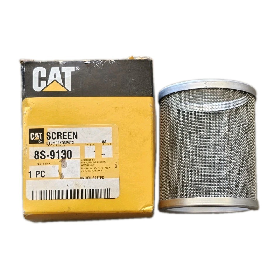CAT Suction Screen Filter Stainless Caterpillar 8S-9130 OEM Genuine