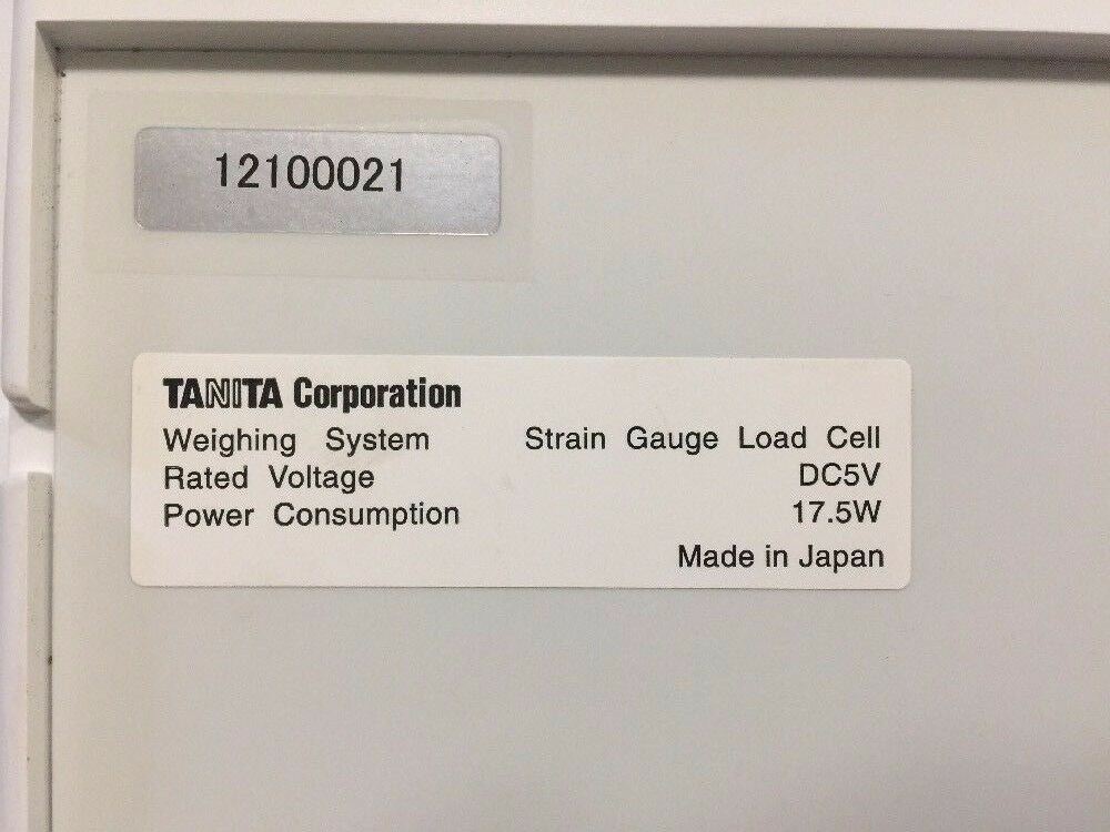 Wheelchair Scale PW-630U 660 lb 12100021 Tanita Interface RS-232 Strain Gauge