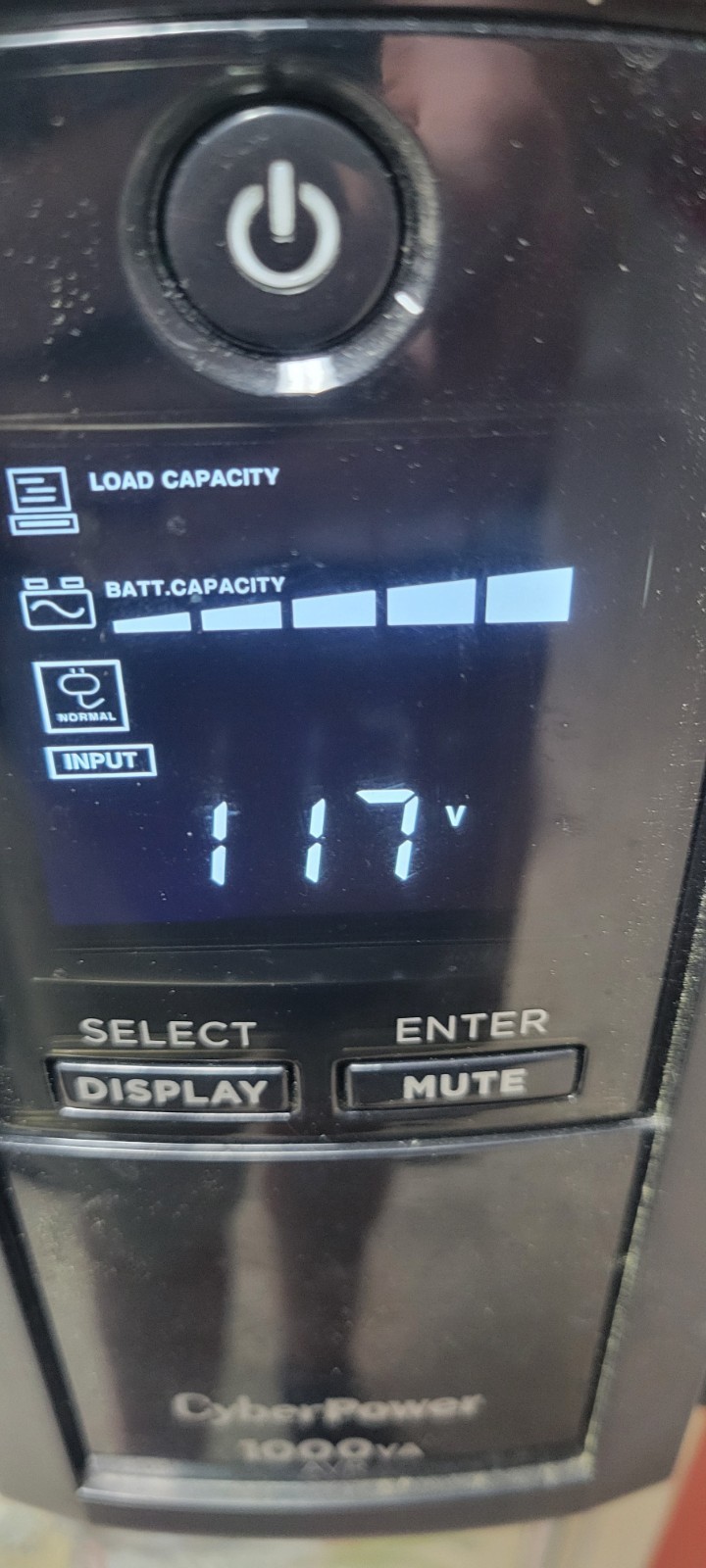 CyberPower CP1000AVRLCDa Intelligent LCD Mini-Tower UPS System
