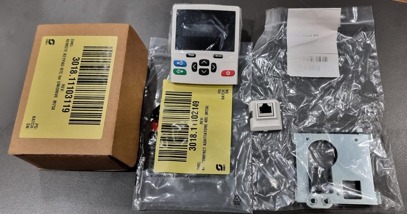 remote keypad RTC 82400000019600 with KI 485 Adaptor