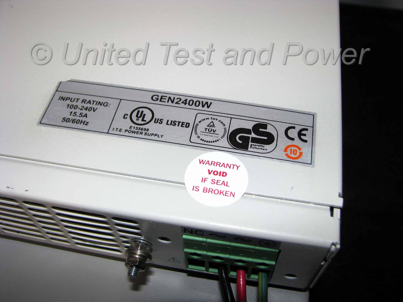 TDK Lambda GEN2400W GEN300-8 DC Power Supply. 0-300VDC, 0-8A. 2400 Watt. 1-U