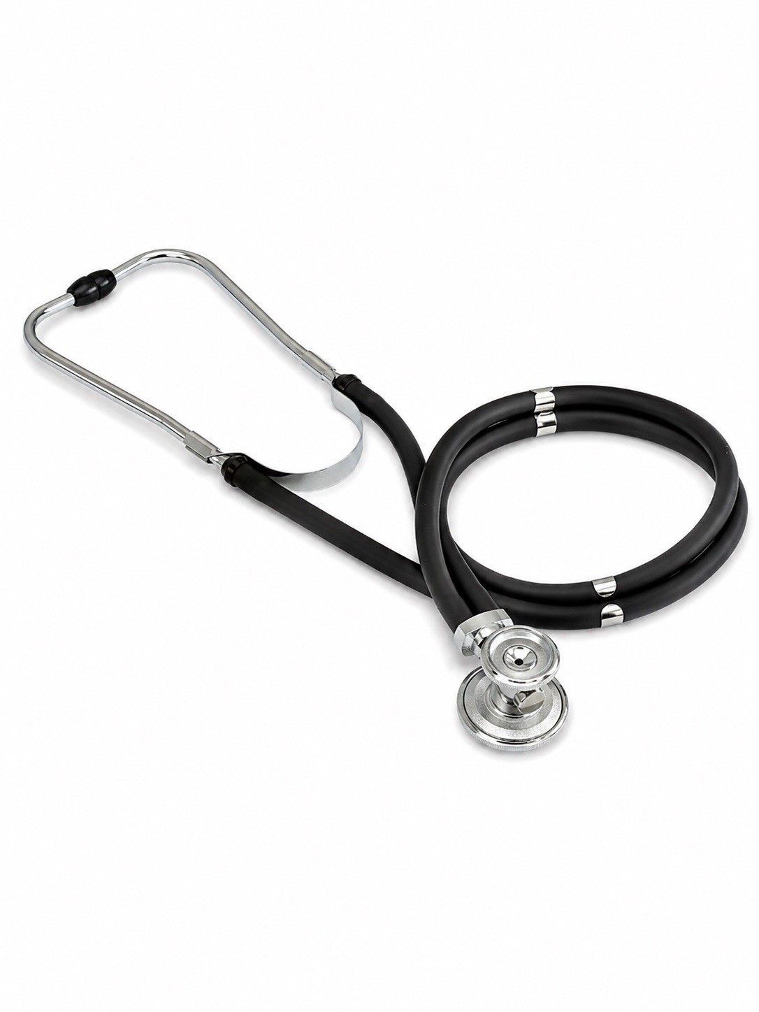 MediChoice Sprague-Rappaport Stethoscope With Accessory Kit Black 994510 New
