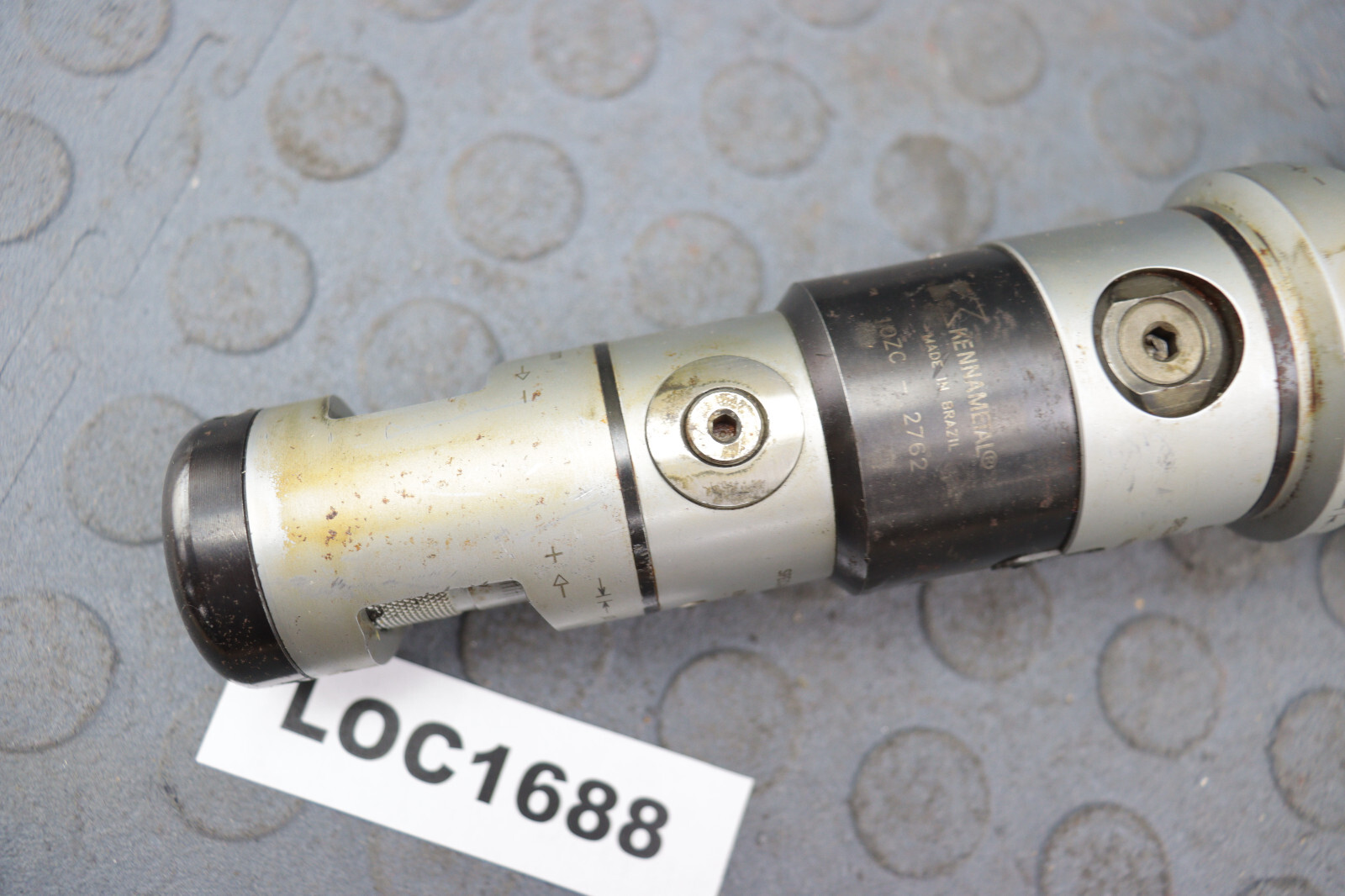 KENNAMETAL CAT50 ROMICRON FINE BORING HEAD, DOUBLE HEADED LOC1688