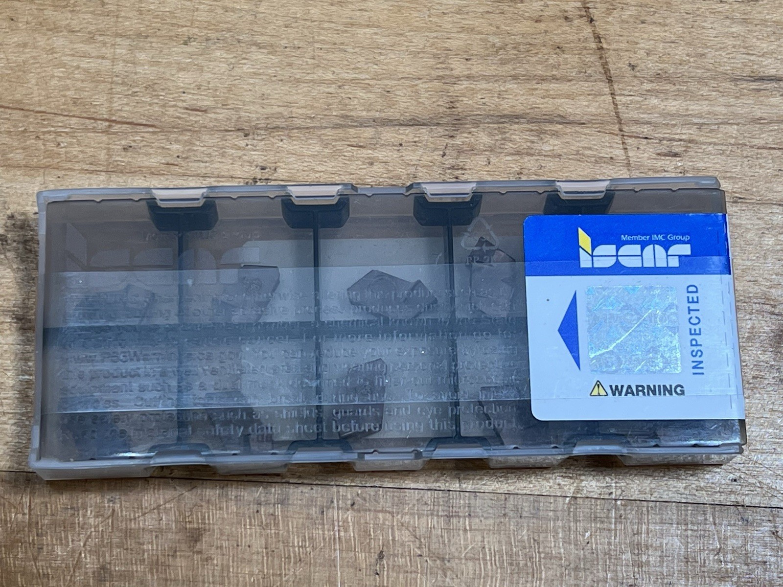 New Box Of 10 Iscar Carbide Inserts GSFP 4.00-0.76 IC108 51574991023-5157499