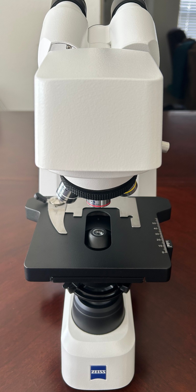 Zeiss Primostar 3 Lab Microscope iPlan 4x, 10x, 40x, 100x Oil Objectives Tested