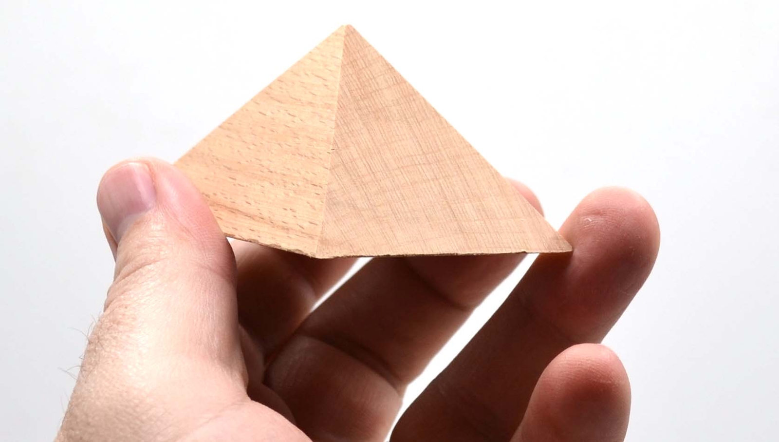 3 Dimensional Geometrical Shape Learning: Set of 19 in Hardwood Case