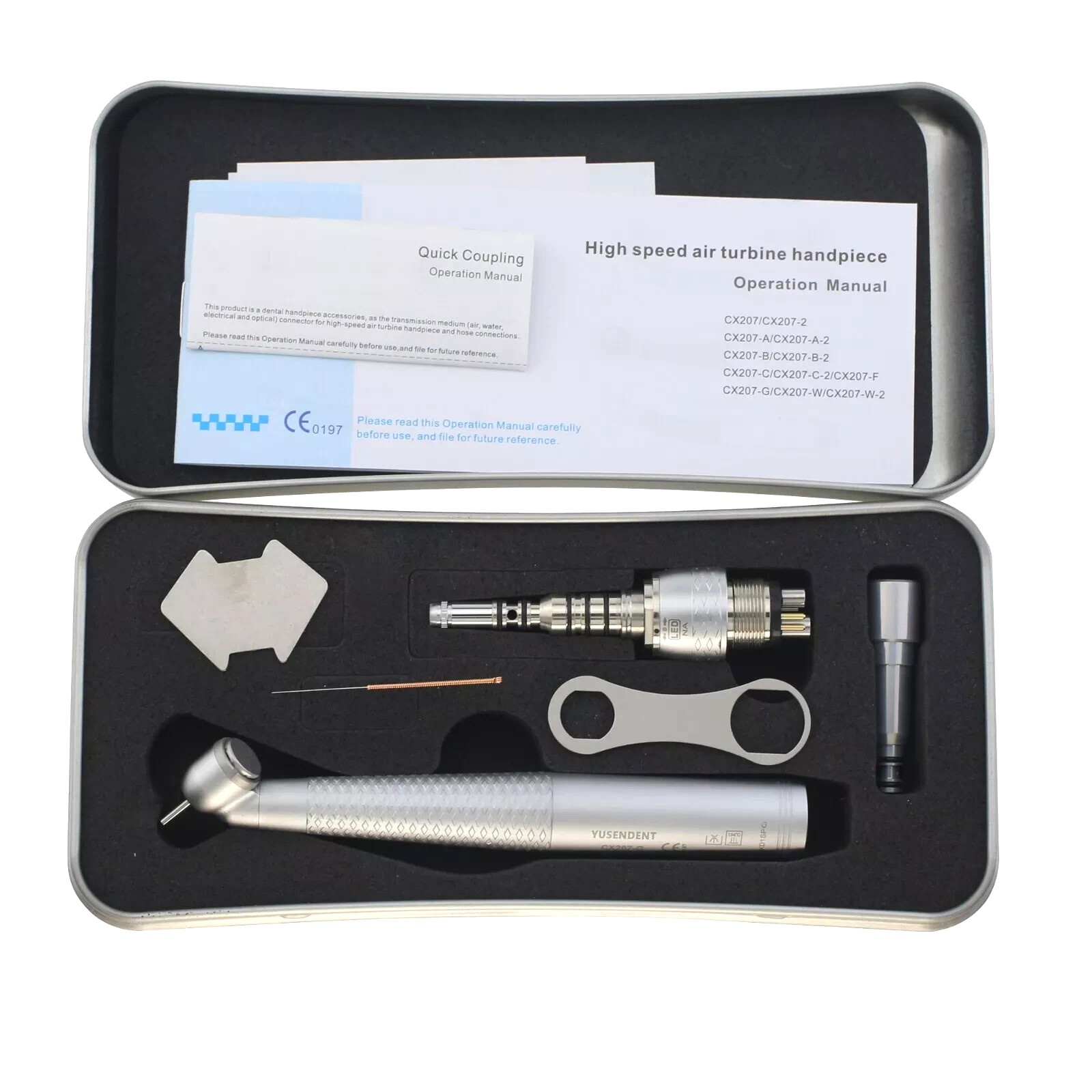 COXO Dental 45 Degree Surgical Handpiece Fiber Optic 4 Hole 6 Pin KaVo MULTIflex