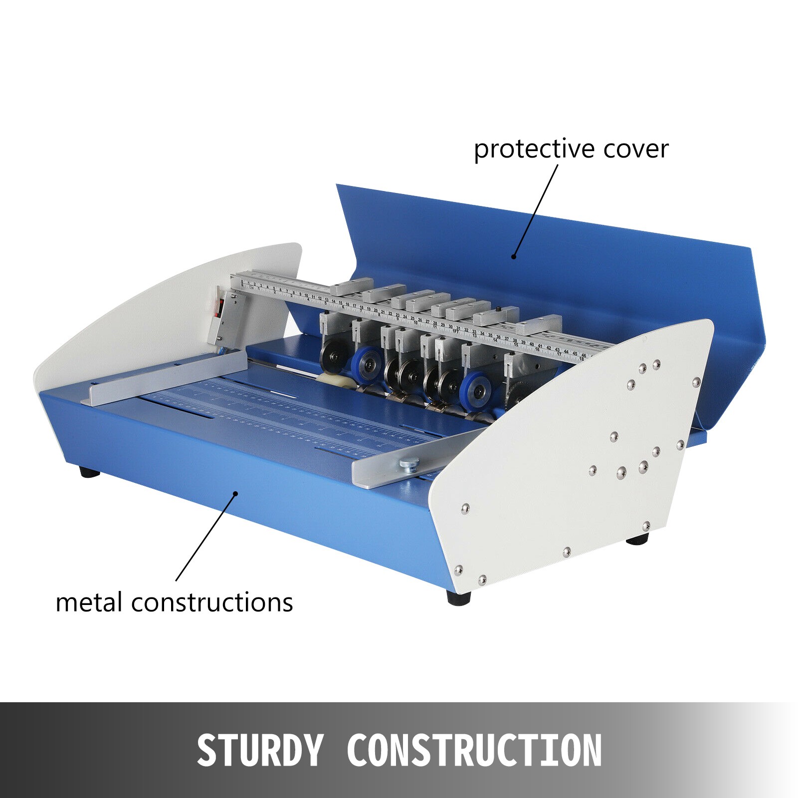 20.5» Electric Creaser Scorer Paper Creasing Machine 520mm Printing Individual