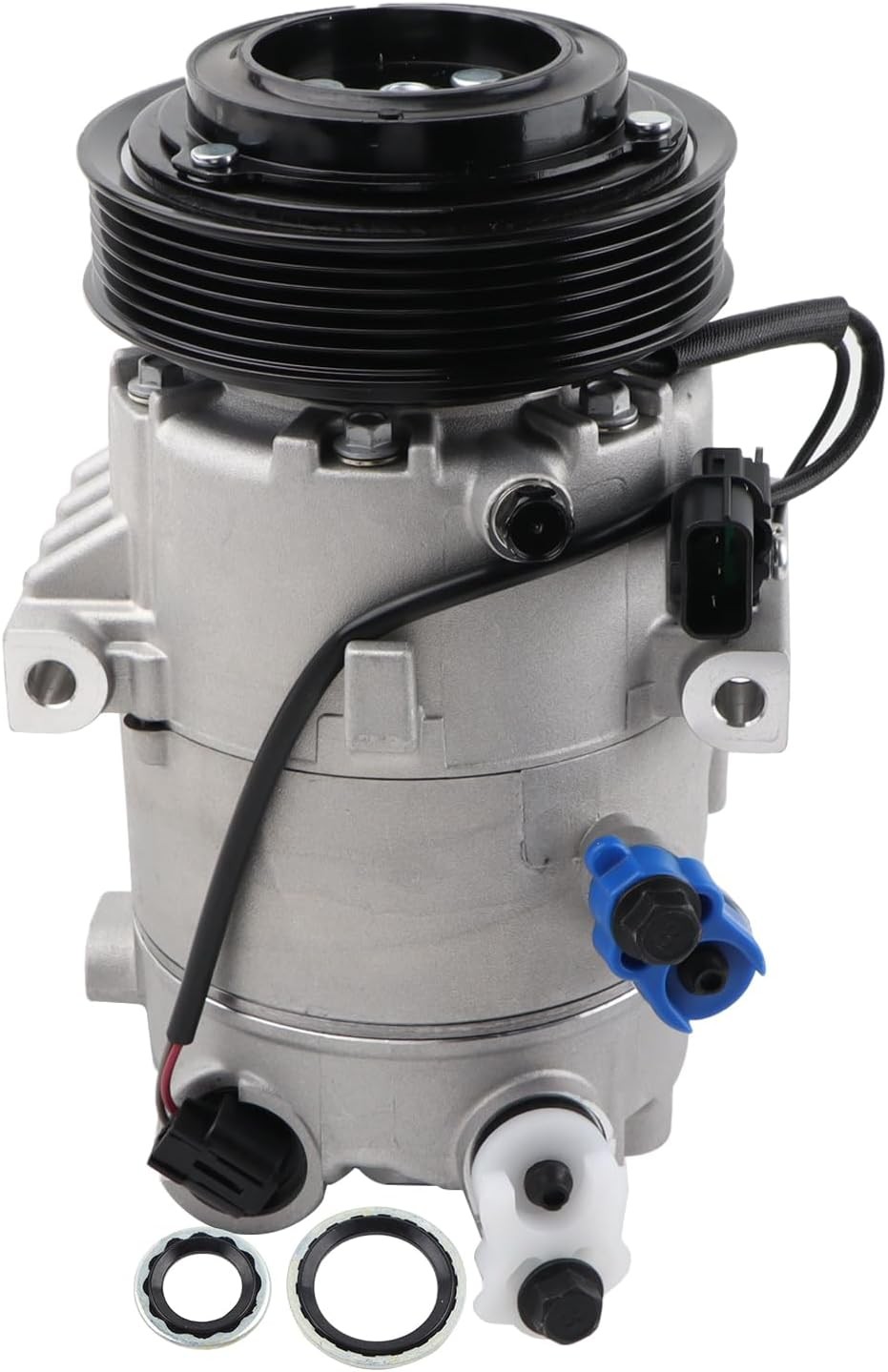 Air Conditioner A/C Compressor w/Clutch Compatible with 2022-2024 Ki-a Forte,
